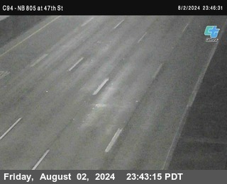 (C094) NB 805 : 47th Street (on ramp)