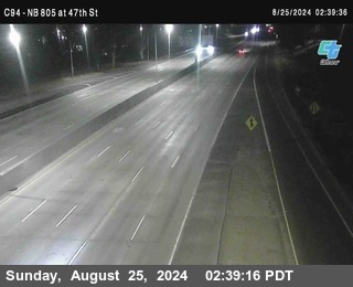 (C094) NB 805 : 47th Street (on ramp)