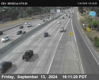 (C094) NB 805 : 47th Street (on ramp)