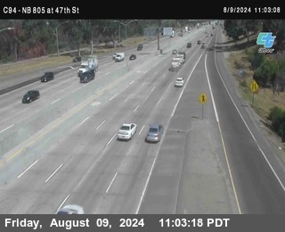 (C094) NB 805 : 47th Street (on ramp)