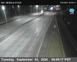 (C094) NB 805 : 47th Street (on ramp)