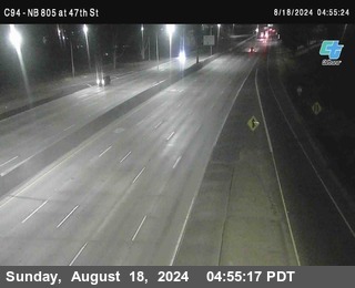 (C094) NB 805 : 47th Street (on ramp)