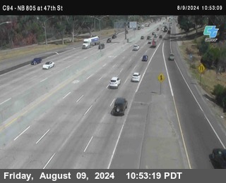 (C094) NB 805 : 47th Street (on ramp)