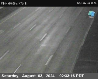 (C094) NB 805 : 47th Street (on ramp)