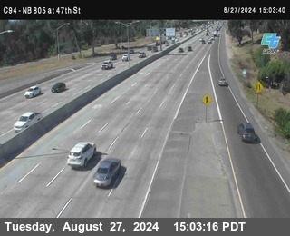 (C094) NB 805 : 47th Street (on ramp)