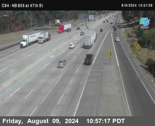 (C094) NB 805 : 47th Street (on ramp)