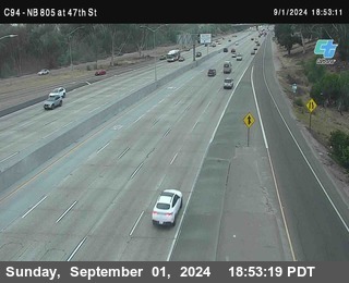 (C094) NB 805 : 47th Street (on ramp)