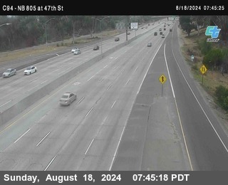 (C094) NB 805 : 47th Street (on ramp)