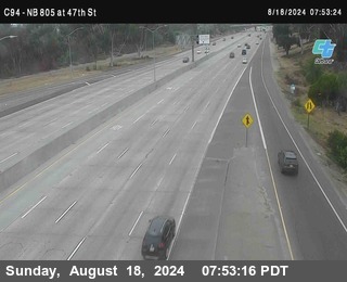 (C094) NB 805 : 47th Street (on ramp)