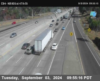 (C094) NB 805 : 47th Street (on ramp)