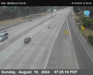 (C094) NB 805 : 47th Street (on ramp)