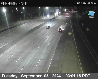 (C094) NB 805 : 47th Street (on ramp)