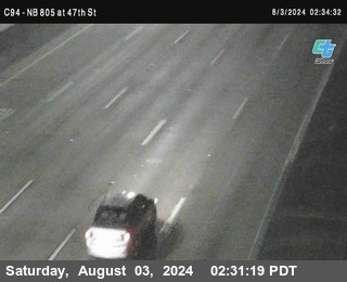 (C094) NB 805 : 47th Street (on ramp)