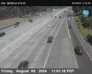 (C094) NB 805 : 47th Street (on ramp)