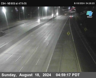 (C094) NB 805 : 47th Street (on ramp)