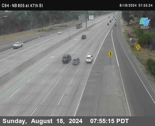 (C094) NB 805 : 47th Street (on ramp)