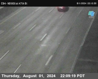 (C094) NB 805 : 47th Street (on ramp)