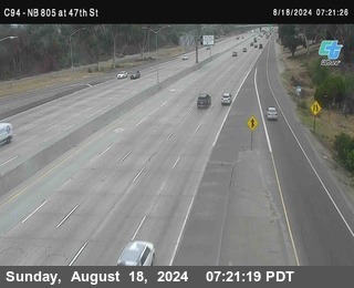 (C094) NB 805 : 47th Street (on ramp)