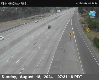 (C094) NB 805 : 47th Street (on ramp)