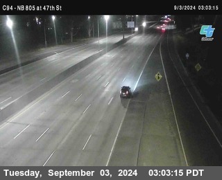 (C094) NB 805 : 47th Street (on ramp)