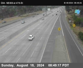 (C094) NB 805 : 47th Street (on ramp)