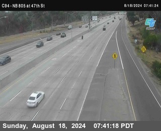 (C094) NB 805 : 47th Street (on ramp)