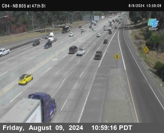 (C094) NB 805 : 47th Street (on ramp)