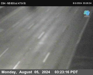 (C094) NB 805 : 47th Street (on ramp)