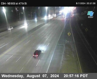 (C094) NB 805 : 47th Street (on ramp)