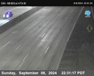 (C094) NB 805 : 47th Street (on ramp)