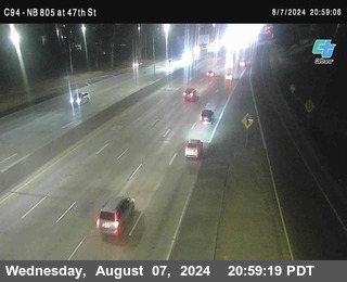 (C094) NB 805 : 47th Street (on ramp)