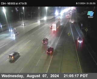 (C094) NB 805 : 47th Street (on ramp)