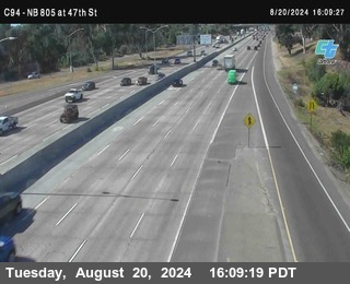 (C094) NB 805 : 47th Street (on ramp)