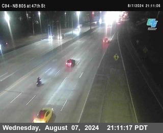 (C094) NB 805 : 47th Street (on ramp)