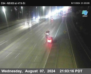 (C094) NB 805 : 47th Street (on ramp)