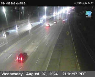 (C094) NB 805 : 47th Street (on ramp)