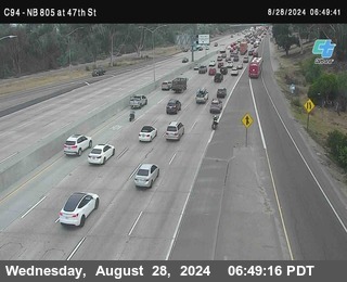 (C094) NB 805 : 47th Street (on ramp)