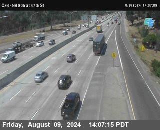 (C094) NB 805 : 47th Street (on ramp)