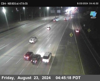 (C094) NB 805 : 47th Street (on ramp)