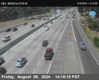 (C094) NB 805 : 47th Street (on ramp)