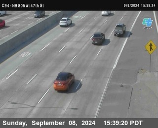 (C094) NB 805 : 47th Street (on ramp)