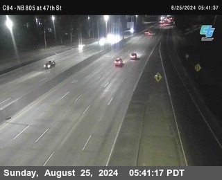 (C094) NB 805 : 47th Street (on ramp)