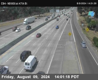 (C094) NB 805 : 47th Street (on ramp)