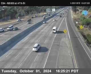 (C094) NB 805 : 47th Street (on ramp)