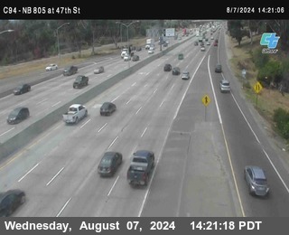 (C094) NB 805 : 47th Street (on ramp)