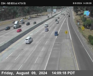 (C094) NB 805 : 47th Street (on ramp)