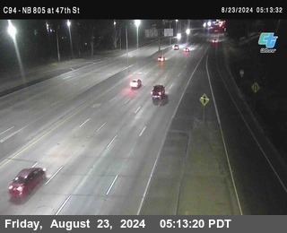 (C094) NB 805 : 47th Street (on ramp)