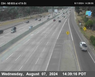 (C094) NB 805 : 47th Street (on ramp)