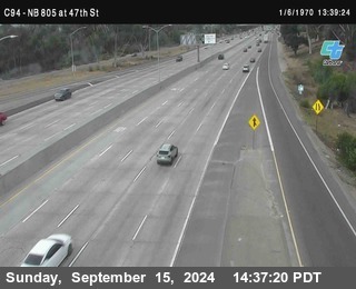 (C094) NB 805 : 47th Street (on ramp)