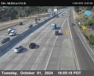 (C094) NB 805 : 47th Street (on ramp)